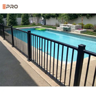 Powłoka powlekany aluminiowy balustrada ogrodzenie dekoracyjne czarny ogród basen płytki płytki ogrodzenie