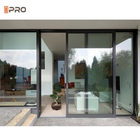 6063 Aluminiowe drzwi przesuwne do patio Nowoczesne bramy szafy Slide Glass Sliding French Doors System