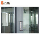 Izolacja cieplna Aluminiowe drzwi składane Dostosowany kolor Rama drzwi 2,0 mm Bi składane drzwi zewnętrzne aluminiowe składane doo