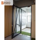 Odporne na uderzenia drzwi wahadłowe, nowoczesne aluminiowe drzwi przednie obrotowe drzwi przednie drzwi obrotowe aluminiowe drzwi przednie obrotowe