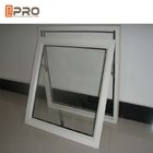 Wodoodporne aluminiowe markizy okienne w kolorze białym z nawijarką łańcuchową i kluczami materiały okienne do markiz okiennych VERTICA