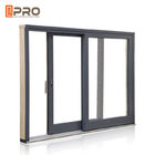 Anti Aging aluminiowe przesuwne drzwi tarasowe do domu wewnętrznego Dostosowana cena koloru aluminiowego okna przesuwnego