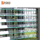 Okna żaluzjowe ze szkła aluminiowego, energooszczędne okna żaluzjowe Breezway