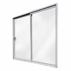 Odporne na powietrze aluminiowe przesuwne drzwi tarasowe, poziome przesuwne szklane drzwi zewnętrzne przesuwane drzwi aluminiowe drzwi francuskie slidin