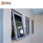 Aluminiowe okna markiz odporne na powietrze