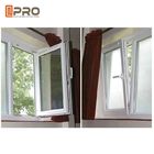 Podwójne szkło Thermal Break Tilt and Turn Aluminiowe okna / Łazienka Tilt Open Windows