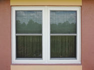 Okna z podwójnym lub pojedynczym przeszkleniem z zawieszonymi aluminiowymi skrzydłami / okna otwierane w pionie