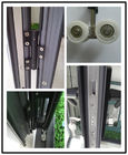 Energooszczędne aluminiowe drzwi składane Kolor odporny na wysokie temperatury Opcjonalnie