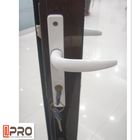 Wielkoformatowe aluminiowe drzwi na zawiasach o dużej wytrzymałości / matowe drzwi ze szkła hartowanego SZKLANE DRZWI ZAWIAS PODŁOGOWY zawias drzwi prysznicowe