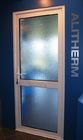 Drzwi wewnętrzne aluminiowe jednoszybowe do domu mieszkalnego Kolor Opcjonalne rodzaje zawiasów Drzwi Zawiasy Cena drzwi