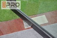 Przezroczyste szklane aluminiowe drzwi obrotowe do szczelności mieszkalnej Drzwi przednie obrotowe Drzwi zewnętrzne obrotowe, zawias obrotowy