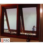 Izolacja akustyczna/izolacja cieplna Aluminiowe okno z górnym zawieszeniem Dostosowany kolor markizy okno żaluzjowe potrójne okno markizy francuska markiza