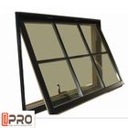 Okna z podwójnymi szybami Aluminiowe markizy / Okna dachowe z górnym zawieszeniem Aluminiowa markiza żaluzjowa ISO9001 Aluminiowa zawieszona na górze