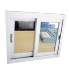 Wodoodporne anodowane, niestandardowe aluminiowe okna przesuwne z pojedynczym szkłem hartowanym