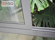 Aluminiowe okna przesuwne w willi
