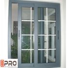 Łatwa konserwacja Aluminiowe okna przesuwne Malowanie proszkowe Obróbka powierzchniowa PRZESUWNE OKNO DRZWI klamka okno przesuwne
