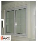 Ameryka Style Aluminiowe pojedyncze okna ze szkła hartowanego i drzwi Anti-Aging bezpieczne okno przesuwne Otwieracz do okien przesuwnych