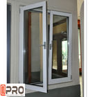 Dwuskrzydłowe aluminiowe okna produkcyjne do okien aluminiowych dwuskrzydłowych typu House Swing Open Style