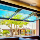 Dźwiękoszczelne komercyjne aluminiowe szklane okna Push Up