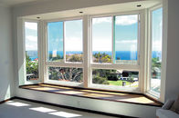 Wewnętrzne nowoczesne aluminiowe okna skrzynkowe bez przegrody termicznej