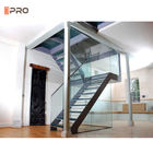 ISO9001 Aluminiowe systemy balustrad szklanych Schody Aluminiowa balustrada