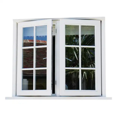Zastosować aluminiowy okna okna domu Grill Swing Open Style