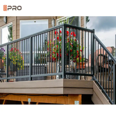 Łatwo zmontowane zabezpieczenie Aluminiowy balustradę Granicę ścianę Ogrodzenie prywatność Ogrodzenie Ręcznik