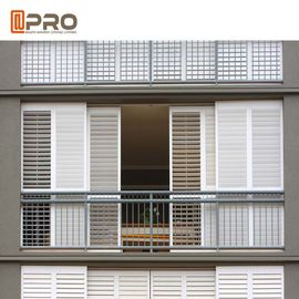 Budynki mieszkalne Aluminiowe okno żaluzjowe z powłoką proszkową i anodowaną