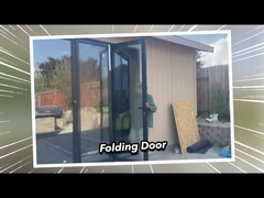 2 mm Aluminiowe podwójnie przeszklone Premium Weatherproof Sliding Glass Doors 2,1m Wysokość