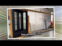 2 mm Aluminiowe podwójnie przeszklone Premium Weatherproof Sliding Glass Doors 2,1m Wysokość