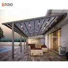 Altany Aluminiowa Chowana Markiza Pergola Automatyczny Składany Dach Osłona Przeciwsłoneczna Na Zewnątrz Patio