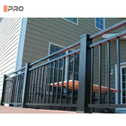 Nowoczesna aluminiowa balustrada basenu Bezpieczeństwo ogrodzenie podłogowe odporność na działanie pogody