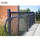Łatwo zmontowane zabezpieczenie Aluminiowy balustradę Granicę ścianę Ogrodzenie prywatność Ogrodzenie Ręcznik