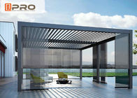 Wodoodporny zmotoryzowany system Pergola Cena Aluminiowy dach żaluzjowy