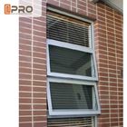 Unikalny nawijacz łańcucha Aluminiowe okna do markiz do kuchni / sypialni Aluminiowa markiza górna okno markizy górne okno