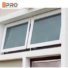 Grubość ramy 1,4 mm Metalowe markizy Okna / Aluminiowe okna z pojedynczym górnym zawieszeniem Aluminiowe markizy okienne do markizy domowej