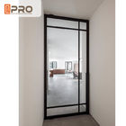 Energooszczędne aluminiowe drzwi obrotowe Swing Open Style ze szklanymi drzwiami ze szkła hartowanego Zawias obrotowy zawias drzwiowy