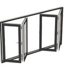 Australia Standard Nowy projekt Aluminiowe składane okno dwuskrzydłowe analogowe okno aluminiowe na sprzedaż