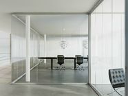 Rama aluminiowa Szkło hartowane Nowoczesne ścianki działowe / ścianki działowe do pomieszczeń biurowych