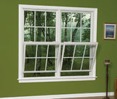 Aluminiowe okna przesuwne ze szkła hartowanego / potrójne oszklone okna komercyjne z podwójnymi szybami