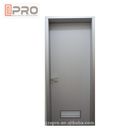Czarny kolor malowane proszkowo aluminiowe drzwi na zawiasach do projektu mieszkaniowego Zawias do drzwi czarny zawias do drzwi bifold