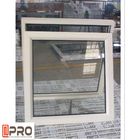 Oszczędzające miejsce aluminiowe markizy okienne ze szkłem wzmacnianym termicznie metalowe markizy okienne do wymiany okien markiz
