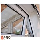 Izolacja akustyczna/izolacja cieplna Aluminiowe okno z górnym zawieszeniem Dostosowany kolor markizy okno żaluzjowe potrójne okno markizy francuska markiza
