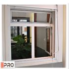 Standardowy rozmiar aluminiowych pojedynczych szklanych drzwi i okien Swing Open Style aluminiowe okna zawieszone w górnej części okna