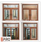 Wodoodporne, aluminiowe okna skrzynkowe, grubość powłoki proszkowej 1,0-2,0 mm nowoczesne okna skrzydłowe