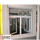 Wodoodporne, aluminiowe okna skrzynkowe, grubość powłoki proszkowej 1,0-2,0 mm nowoczesne okna skrzydłowe
