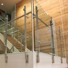 Nowoczesny projekt Aluminiowy balkon 6005 6060 Pionowa balustrada z drutu