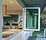 Bezpieczeństwo w domu Poziome aluminiowe okna dwuskrzydłowe