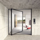 6A 27A Aluminiowe szklane drzwi obrotowe do nowoczesnego domu