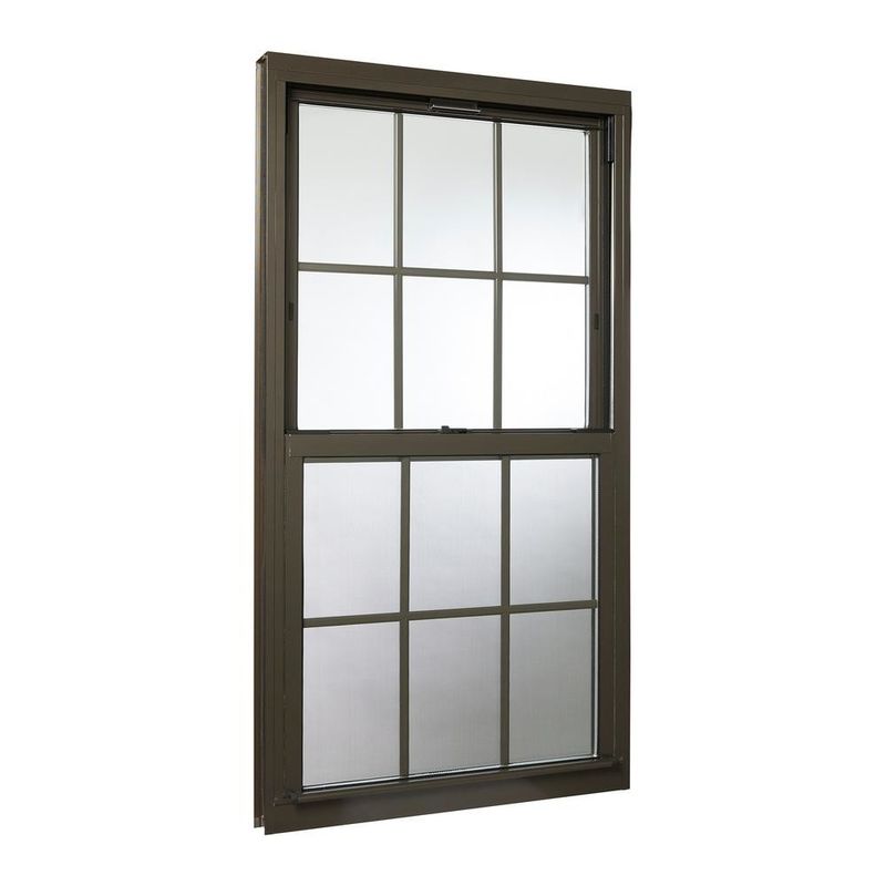 Wymienne skrzydła i obudowy Okna / Aluminiowe okna z podwójnymi zawiasami